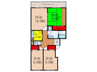 ロイヤルオークの物件間取画像